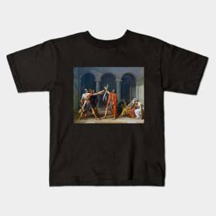 The Oath of the Horatii - Jacques-Louis David Kids T-Shirt